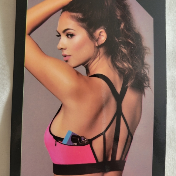 Strike Sports Bra in Hot Pink - Picture 2 of 4